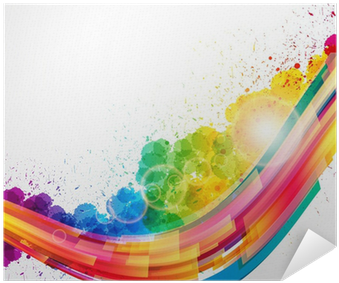 Abstract Background Forming By Watercolor Paint Splashes - Buy 1 Get One 50% Off! (400x400), Png Download