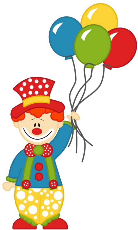 Clown Transparent Background - Palhaço Circo Png (487x800), Png Download