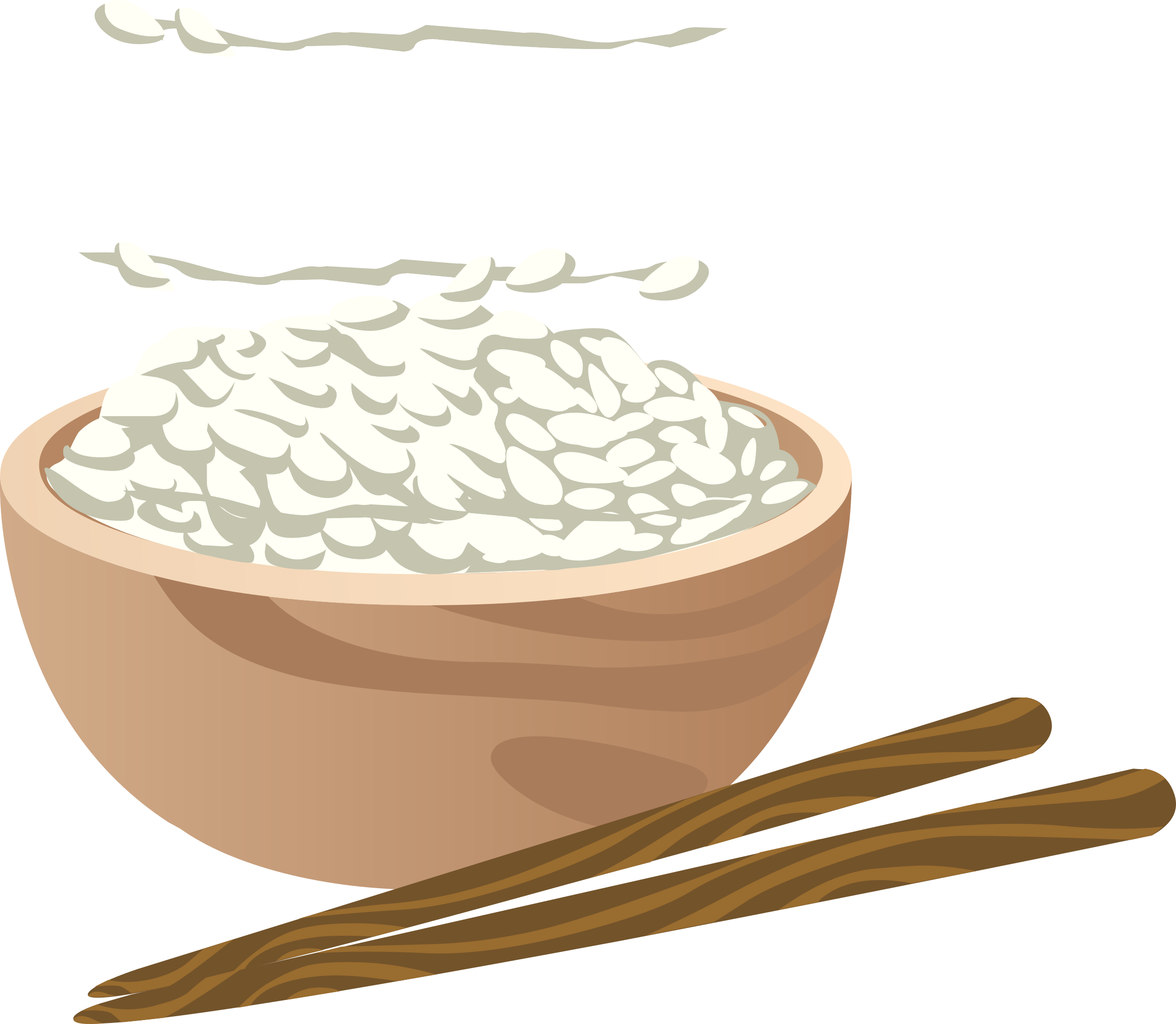 This Free Icons Png Design Of Food Proper Rice (2400x2089), Png Download