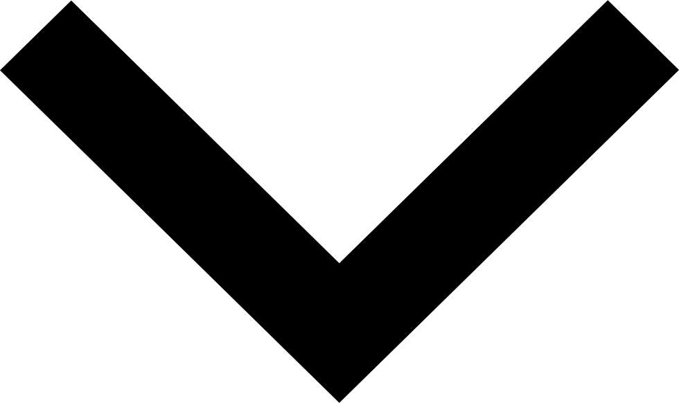 Drop Down Arrow - Svg Black And White (980x582), Png Download