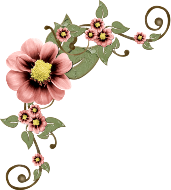Pour Vos Creas Coins - Imagenes Para Decoupage De Flores (800x800), Png Download