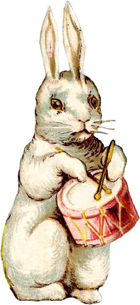 Wings Of Whimsy - Vintage Easter Illustration Free (494x1070), Png Download