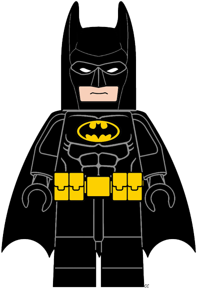 Batman Clip Art - Lego Pc951c Batman Block Knight Cuddle Pillow (396x579), Png Download
