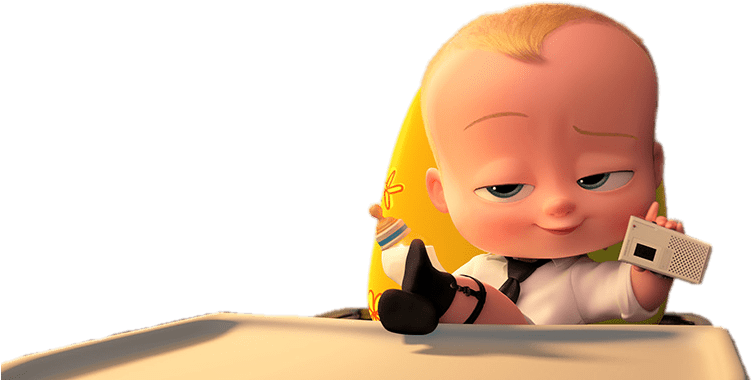 Boss Baby Feet Up - 10 The Boss Baby (800x400), Png Download