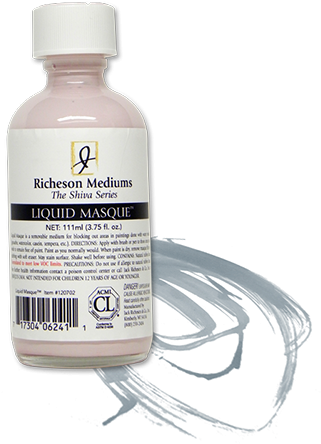 Jack Richeson Liquid Masque Watercolor Medium 4 Oz - Jack Richeson 3-3/4-ounce Liquid Masque (420x450), Png Download