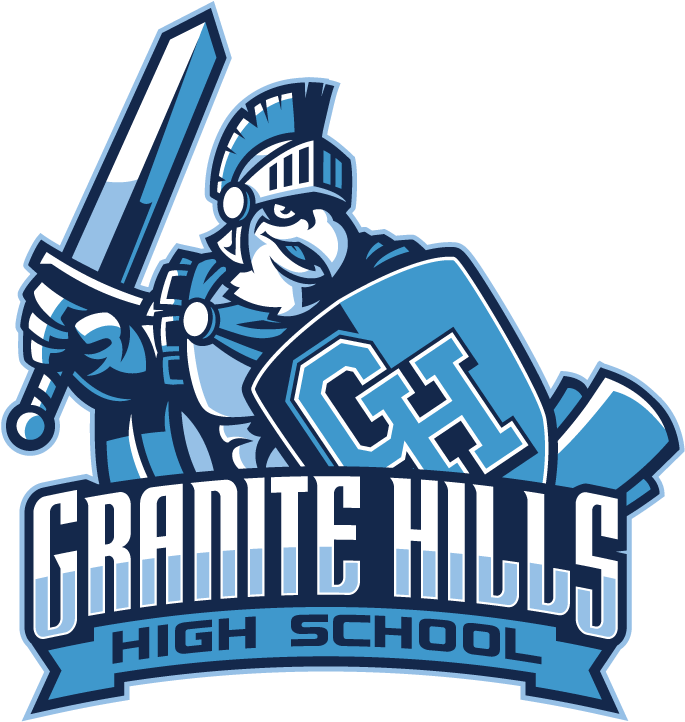 Granite Hills High School Eagles (864x864), Png Download
