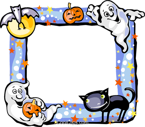 Download Halloween Frame Royalty Free Vector Clip Art Illustration Marcos Halloween Png Image With No Background Pngkey Com