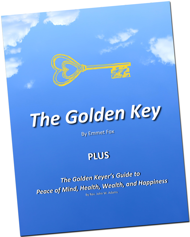 The Golden Key By Emmet Fox - Emmet Fox (750x934), Png Download