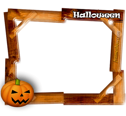 Best Clipart Png Frame Halloween 31324 Free Icons And - Happy Halloween Frame Png (416x382), Png Download