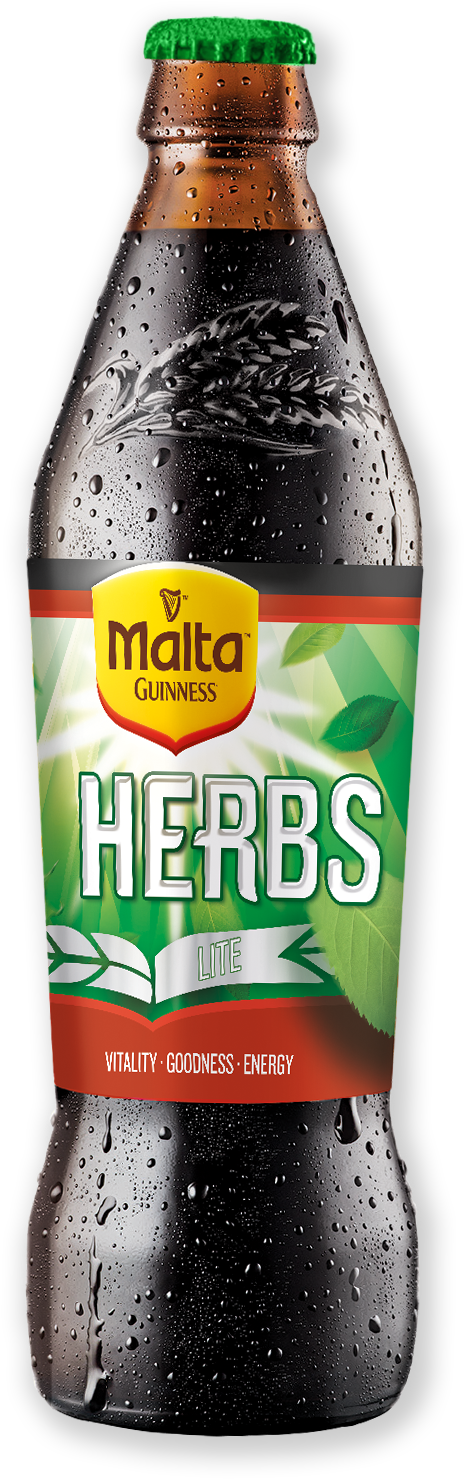 109248 Malta Herbs Die Cut 2 - Malta Guinness Herbs (2218x1563), Png Download
