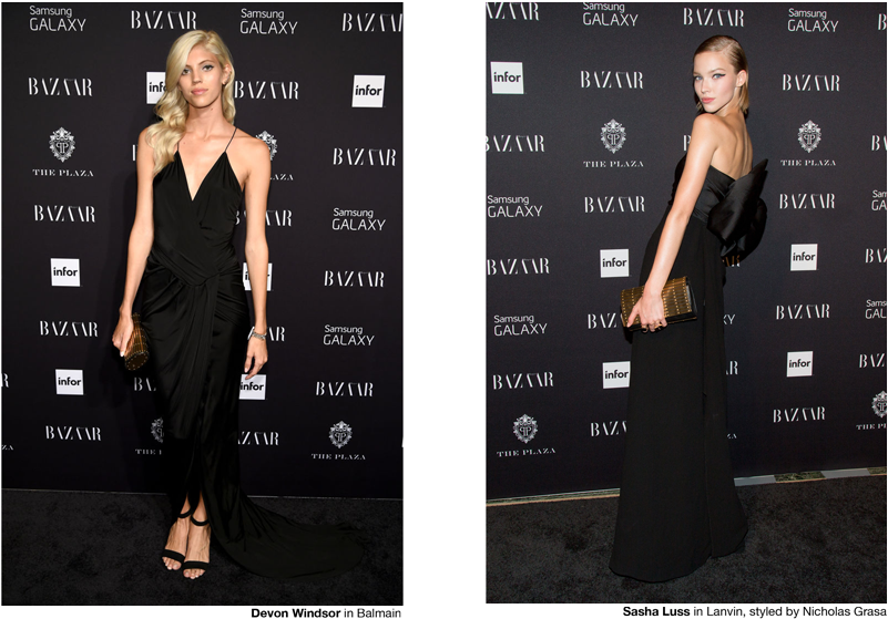 Com To See More Of The Night's Best Looks - Devon Windsor 2014 After (1000x603), Png Download