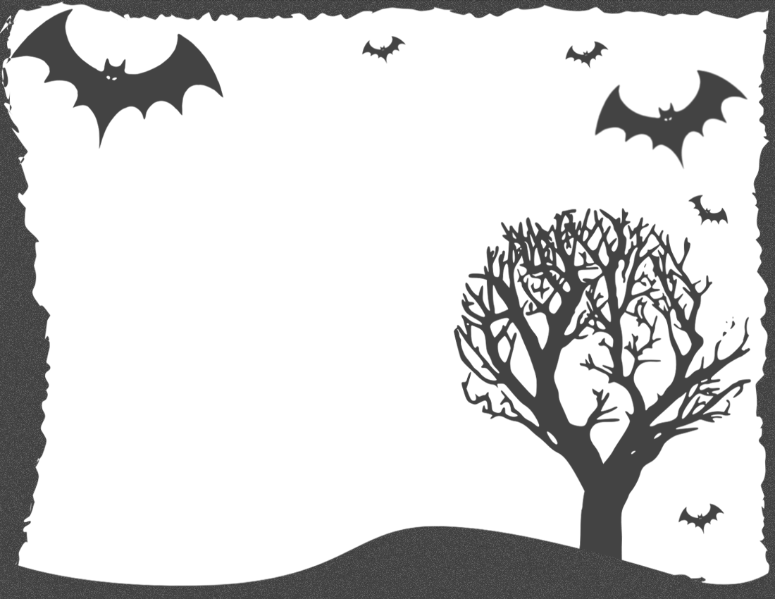 Landscape Png Halloween (1100x850), Png Download