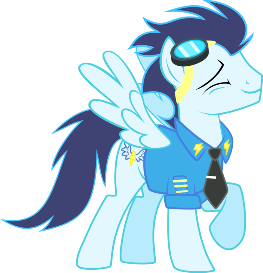 Soarin Royal Wedding Vector By - My Little Pony Sorin (877x910), Png Download