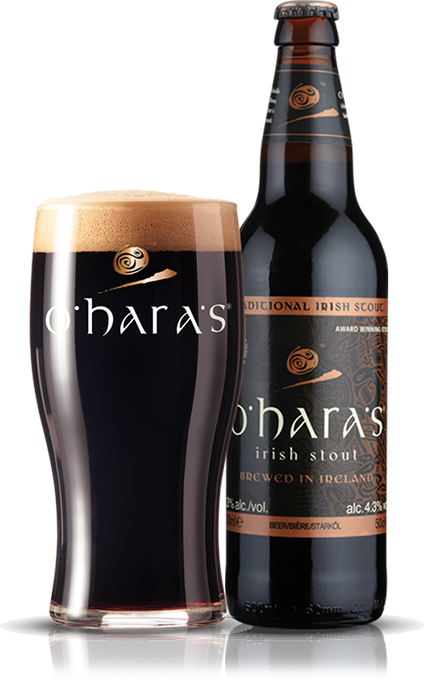 Hara's Irish Stout (425x681), Png Download