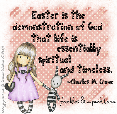 Gorjuss Easter - Cartoon (395x382), Png Download