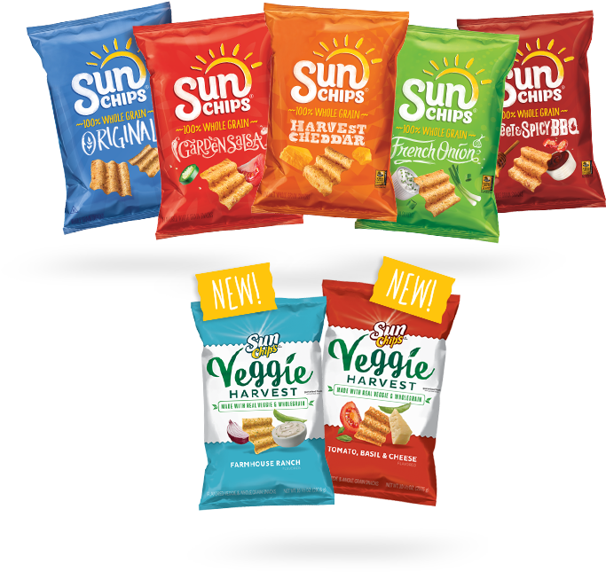 Our Products - - Sun Chips (768x704), Png Download