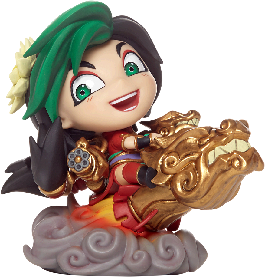Firecracker Jinx Figure (1000x1010), Png Download