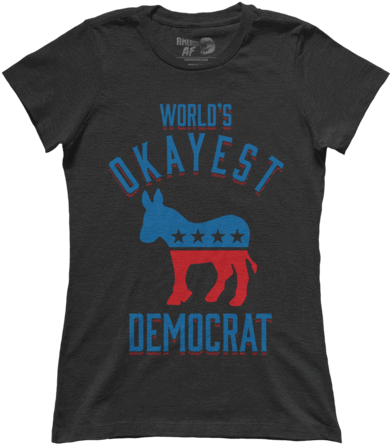 World's Okayest Democrat - Call The Queen Idgaf (480x480), Png Download