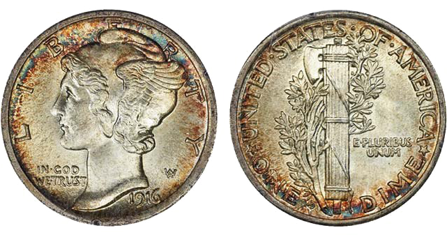 Dime Png Photos - Mercury Dime (640x400), Png Download