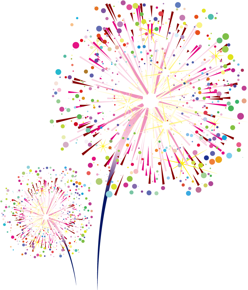 Diwali Firecracker Png Image Hd - Fireworks (1086x1130), Png Download
