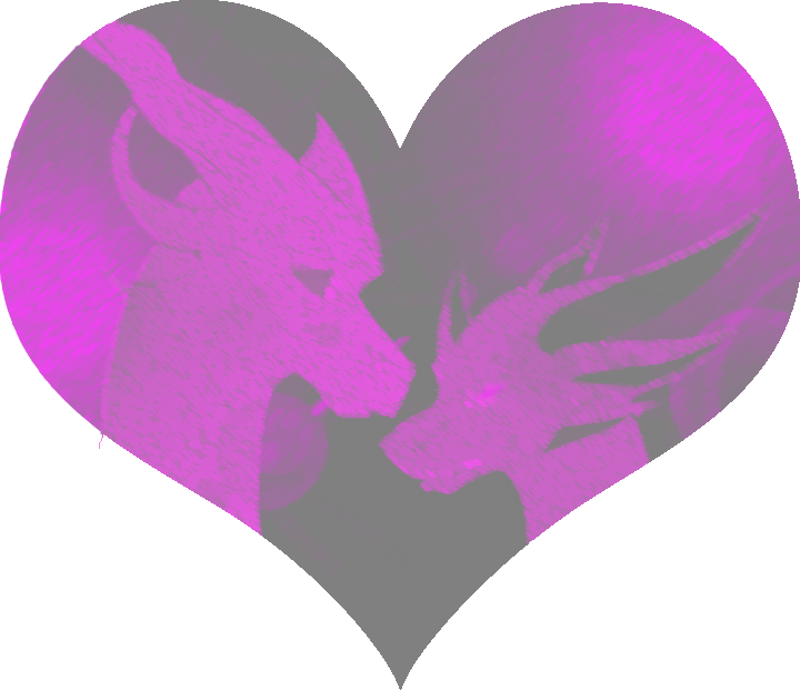 Hados X Lyn Chalk & Charcoal - Heart (720x621), Png Download