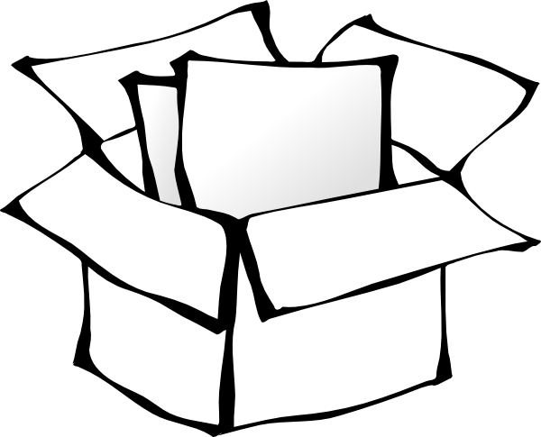 Package Clip Art (600x485), Png Download