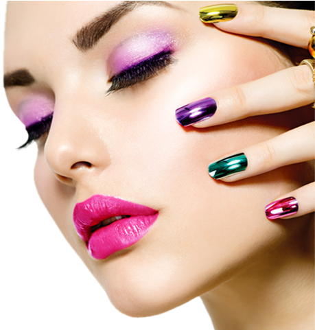 Shellac Nail Extensions - Shelllack Nails (560x480), Png Download