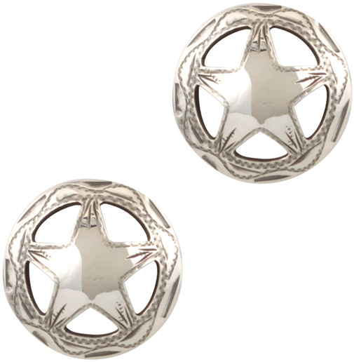 Pinto Ranch Dime Star Engraved Cufflinks - Pinto Ranch (544x800), Png Download