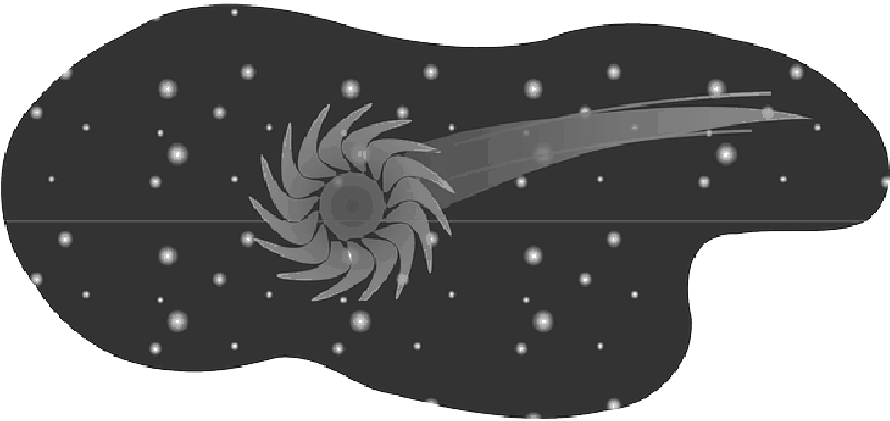 Mb Image/png - Space Asteroid Shower Curtain (800x400), Png Download