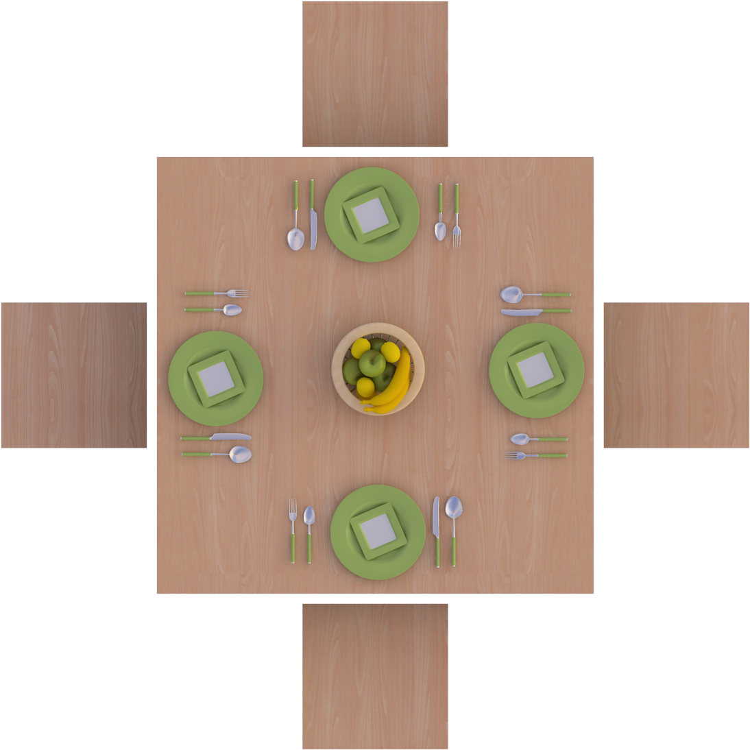Mesa Comedor - Clip Art (1173x1129), Png Download