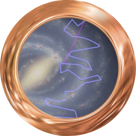 Cosmic Rays & Particles Accelerators In Space - Gamma Ray (435x435), Png Download