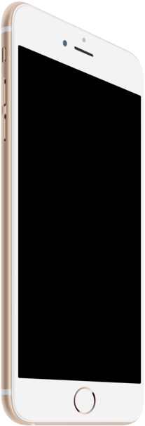 Iphone 6 Plus - Iphone Side View Png (740x740), Png Download