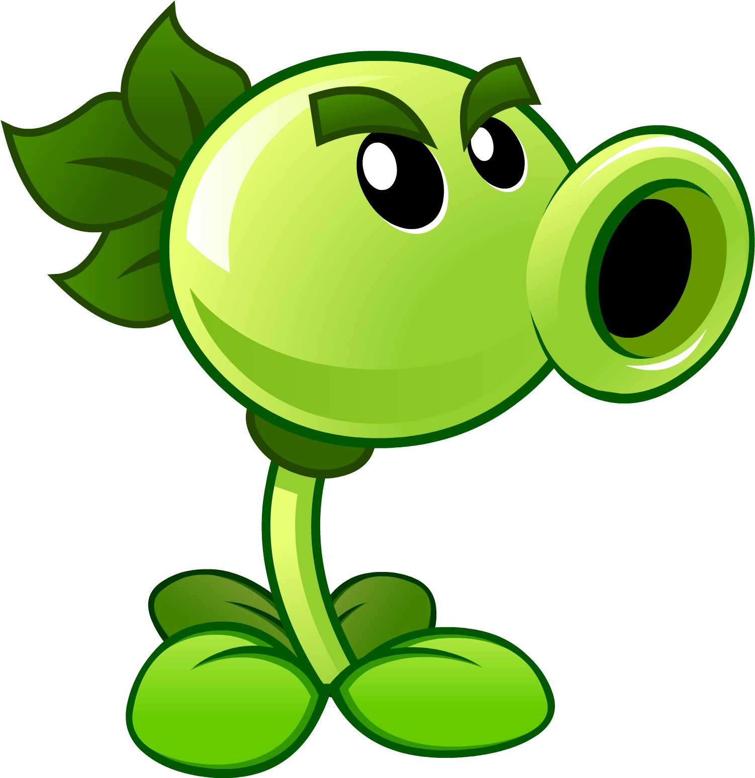 Repeater 2 - Plants Vs Zombies Png (1518x1551), Png Download
