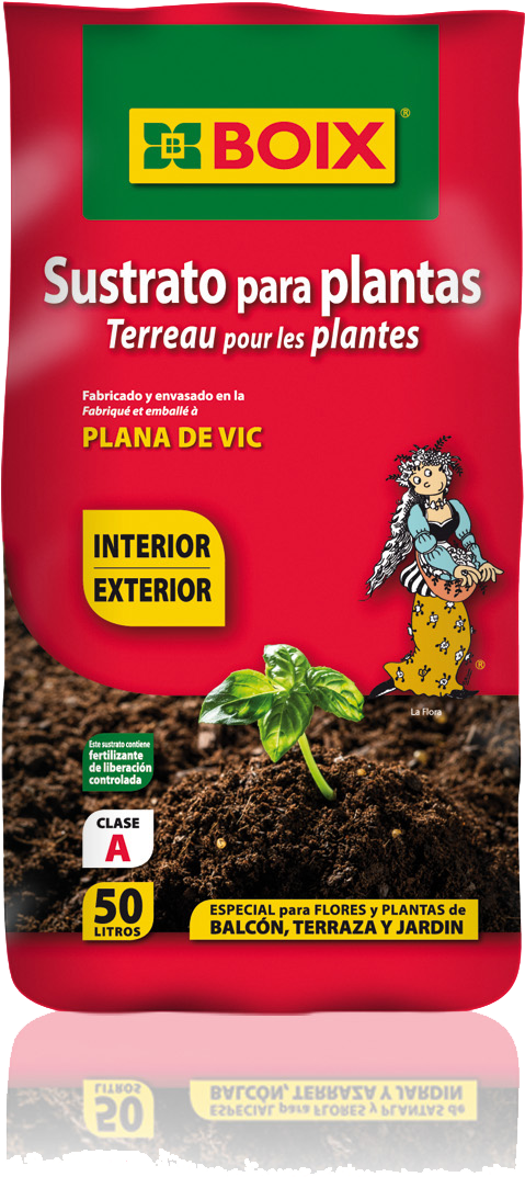 Sustrato Para Plantas - Terres Boix (768x1377), Png Download