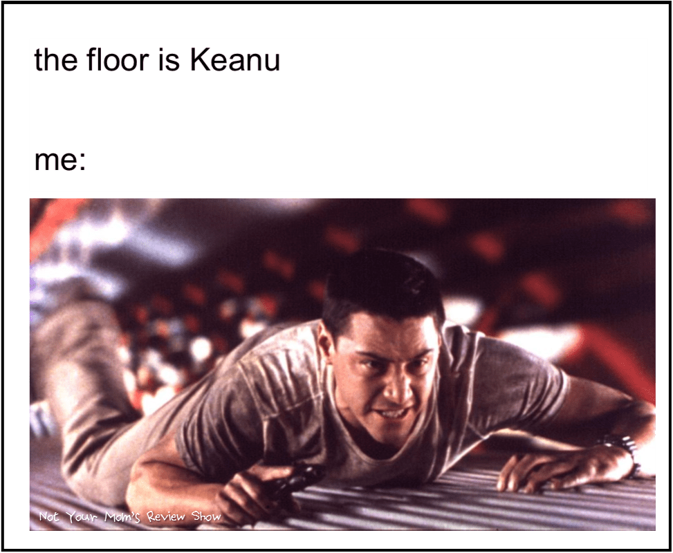 Speed - Keanu Reeves In Speed (973x800), Png Download