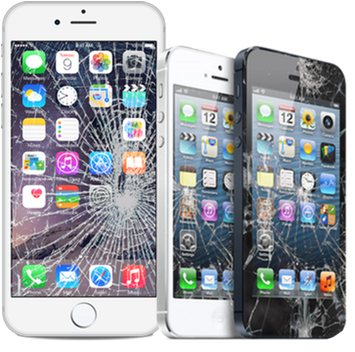 Book Online - Celular Com Vidro Quebrado (370x363), Png Download