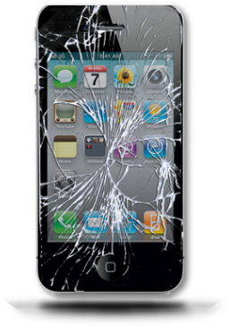 Broken Iphone - Pro-tec Xpression Hard Shell Clip-on Case Cover For (323x375), Png Download