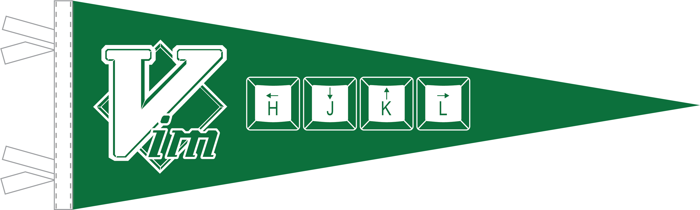 Vim Pennant - Banner (3300x2550), Png Download