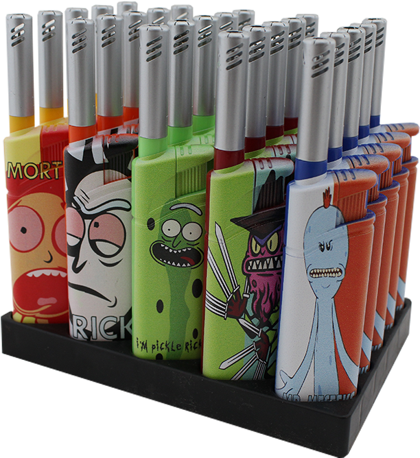 Rick And Morty Crocs Lighter Display - Crocs Lighters (800x800), Png Download