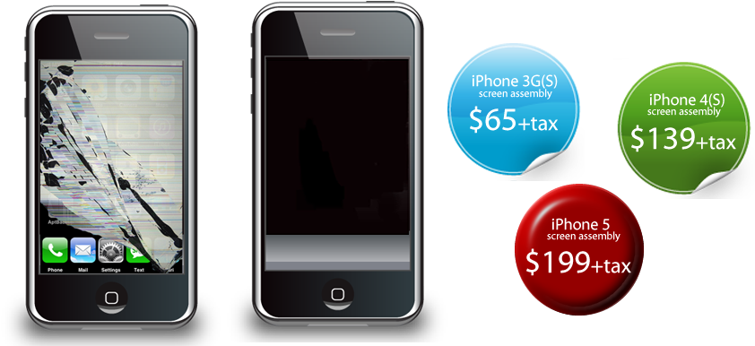 Broken Iphone Or Ipod Cracked The Screen We Can Fix - Kingston (940x393), Png Download