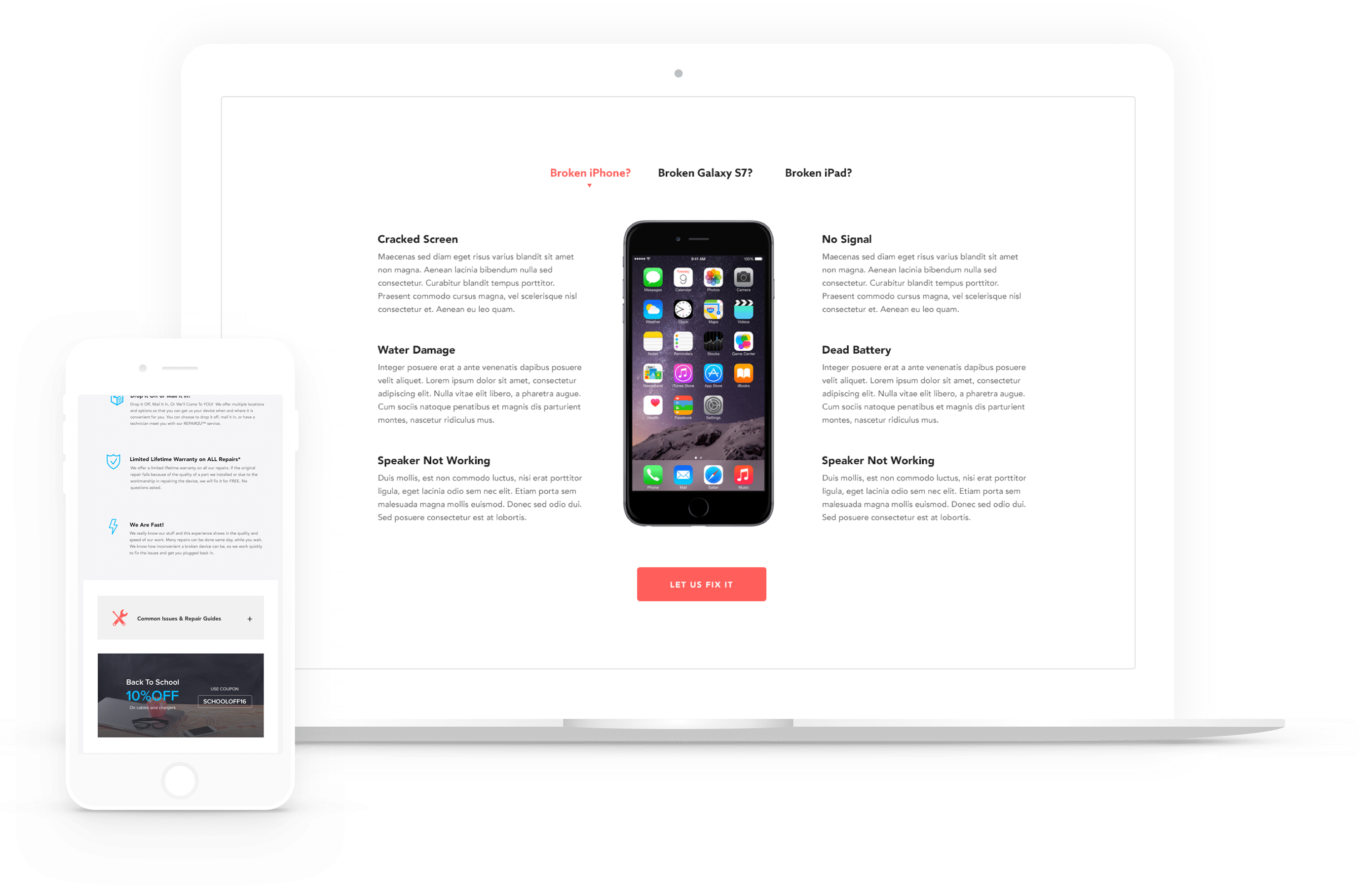 New Cell Phone Repair Website By Front Porch Solutions - Recertified - Apple Iphone 6s 32gb - Verizon Space (2754x1796), Png Download