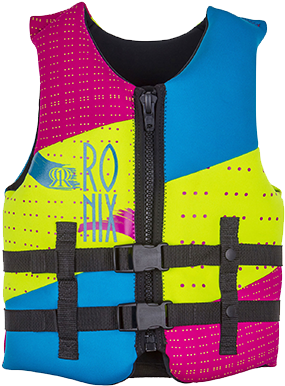 2018 Ronix August Girls Youth - Ronix August Girls Youth (50-90 Lbs) Cga Vest 2017 (350x400), Png Download
