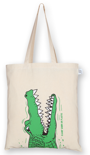 Cotton Tote Bag Crocs Natural-ecoright - Scotch & Soda Cotton Tote Bag (600x600), Png Download
