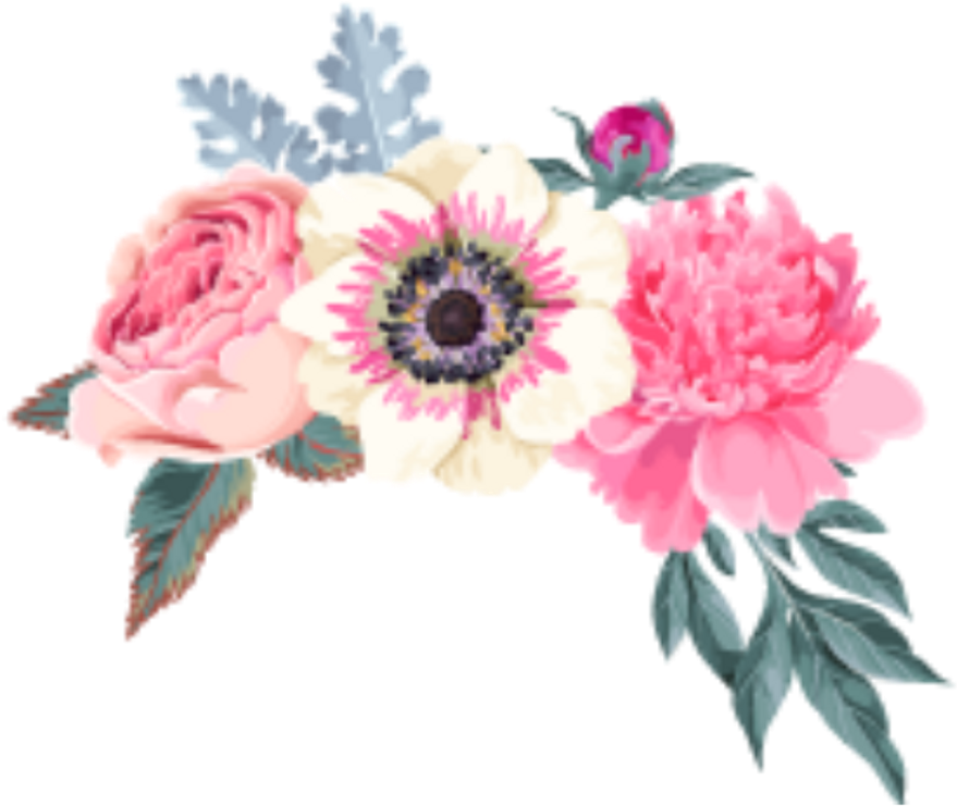 Ftestickers Flowers Watercolor Yellow Blue - Trust The Process Phone Background (1024x1024), Png Download