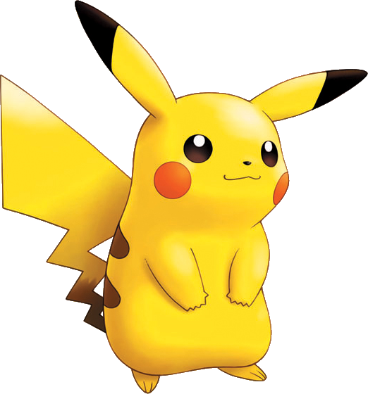 Pikachu Cartoon (522x560), Png Download