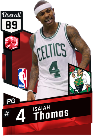 89 Isaiah Thomas - Isaiah Thomas Basketball Card (325x475), Png Download