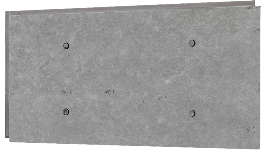 Easy To Install Lightweight Concrete Panels - Concrete Wall Panels (877x525), Png Download