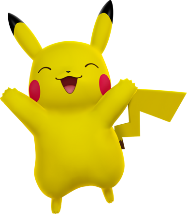 Pikachu Ssbf - Pokepark 2 Wonders Beyond (387x441), Png Download