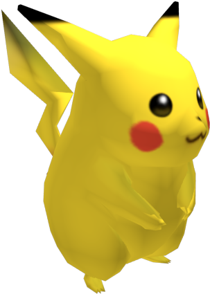 Download Zip Archive - Pokemon Stadium Pikachu Transparent (750x650), Png Download