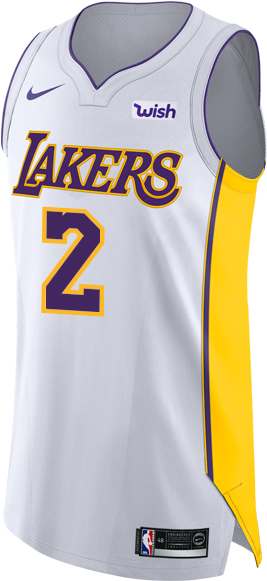 Team Los Angeles Lakers - Lakers Authentic Jersey (360x480), Png Download